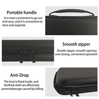 Pour étui Switch 2(2025), étui de transport portable à coque rigide peut contenir 10 cartouches avec poches pour accessoires Switch 2