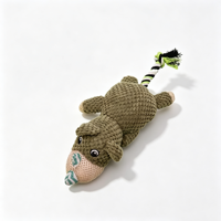 Nouveau jouet à mâcher pour chien en peluche douce et économique, en velours de maïs, résistant aux morsures, pour le soin des dents, écologique