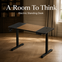 Bureau électrique réglable en hauteur AOR, chêne européen, moteur simple, 200 kg statique, 15 mm, 2026 Nouveau Pro 140x60cm, vente en gros usine