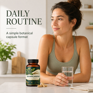 Capsules d'Ashwagandha de Haute Qualité et Haute Efficacité 6000mg pour une Nuit Paisible, Supplément Premium Sunwind Ksm-66 pour Femmes Enceintes - Product Image 3