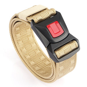 Motor de correa de engranaje táctico para uso en exteriores, con hebilla roja - Product Image 6