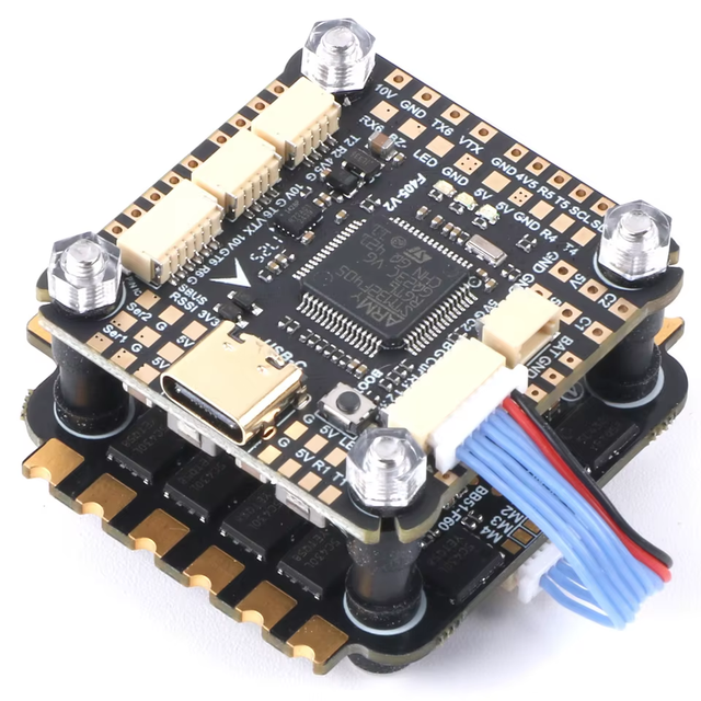 Lightweight Plastic Private Mold Fc Esc Stack Skystars F405 V2 F60 60a 3 6s Flystack Betaflight Fpv Freestyle Racing Drone Build