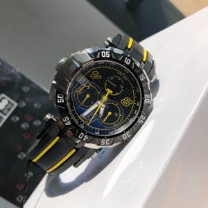 <span class=keywords><strong>Reloj</strong></span> de Cuarzo de Acero Inoxidable de Lujo para <span class=keywords><strong>Hombre</strong></span>, Serie Racing, de Alta Calidad, con Tres Agujas para Medir Tiempo y Velocidad, Estilo <span class=keywords><strong>Tissot</strong></span> - Product Image 2