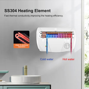 Calentador de Agua Eléctrico Instantáneo de 7500W Multifuncional para Baño, Ducha y Fregadero de Cocina, Calentamiento Rápido sin Tanque con Pantalla LCD - Product Image 6