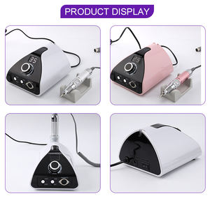 Máquina <span class=keywords><strong>de</strong></span> manicura <span class=keywords><strong>y</strong></span> pedicura profesional <span class=keywords><strong>de</strong></span> escritorio con certificado CE <span class=keywords><strong>de</strong></span> 65 W <span class=keywords><strong>y</strong></span> 35000 RPM para el cuidado <span class=keywords><strong>de</strong></span> uñas <span class=keywords><strong>de</strong></span> gel - Product Image 4