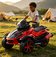 Quad électrique rechargeable pour enfants, voiture jouet à 4 roues, cadeau pour garçons et filles