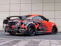 Prix usine : Lame avant, jupes latérales, diffuseur arrière et aileron en fibre de carbone pour TT TTRS TTS – Haute qualité
