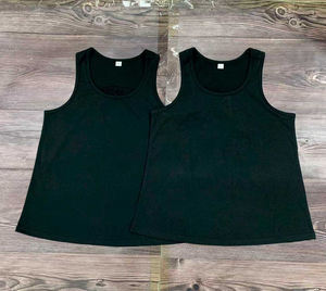 Wholesale Summer Custom Youth Tank <b>Top</b> Casual Polyester Cotton Blend Custom Screen Print Kids Girls <b>Flowy</b> Racerback Tank <b>Top</b> - Product Image 6