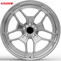 Jantes en alliage d'aluminium forgé concaves polies et brossées GS Custom 2 pièces 20X10.5 5X112 5X120 pour Audi Bmw M2 M3 M4 G80 G82