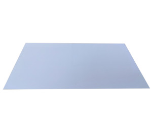 Foglio piatto lucido sublimazione vuoto alluminio A4 bianco Logo personalizzato regali promozionali rivestito nero bianco oro blu nastro - Product Image 5