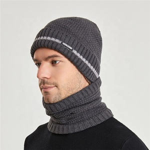 <span class=keywords><strong>Gorro</strong></span> <span class=keywords><strong>de</strong></span> lana con estampado a rayas para hombre <span class=keywords><strong>y</strong></span> mujer, <span class=keywords><strong>gorro</strong></span> cálido <span class=keywords><strong>de</strong></span> lana forrado con estampado <span class=keywords><strong>de</strong></span> Calavera, conjunto <span class=keywords><strong>de</strong></span> bufanda, Unisex - Product Image 3