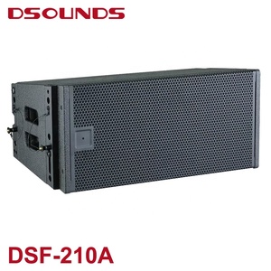 Loa line array 10 inch kép với bộ phân tần tích hợp, loa chuyên nghiệp, loa toàn dải tần cho sân khấu trong nhà - Product Image 1