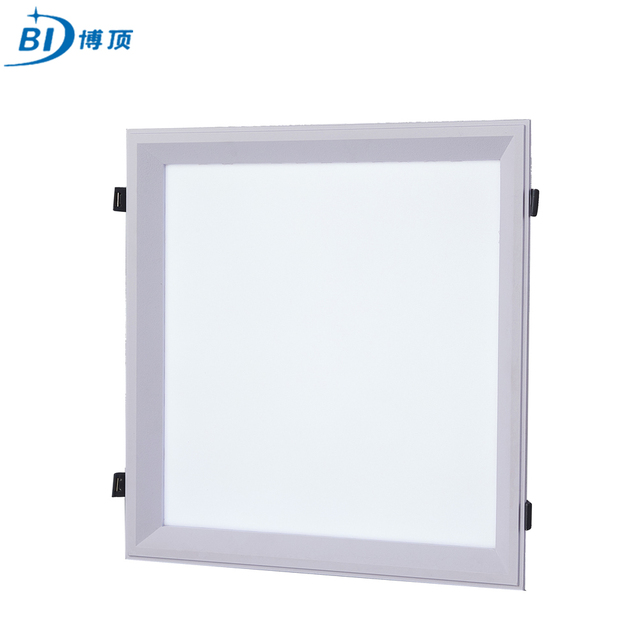 Modern White Frame Flat Panel LED Lamp 190*190mm AC Powered Integrated Ceiling Plate Gypsum Board Ceiling Light