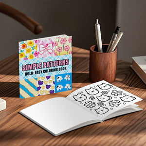 Goedkoop Kleurboek, Eenvoudig Patroon Kindertekening, Krabbelen En Kleurboek - Product Image 2