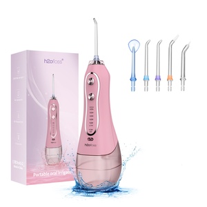 <span class=keywords><strong>Limpiador</strong></span> <span class=keywords><strong>de</strong></span> <span class=keywords><strong>dientes</strong></span> eléctrico H2ofloss <span class=keywords><strong>de</strong></span> 300ML, irrigador Dental recargable <span class=keywords><strong>de</strong></span> 2500mAh, resistente al agua IPX7, 5 modos, portátil, agua Oral - Product Image 1