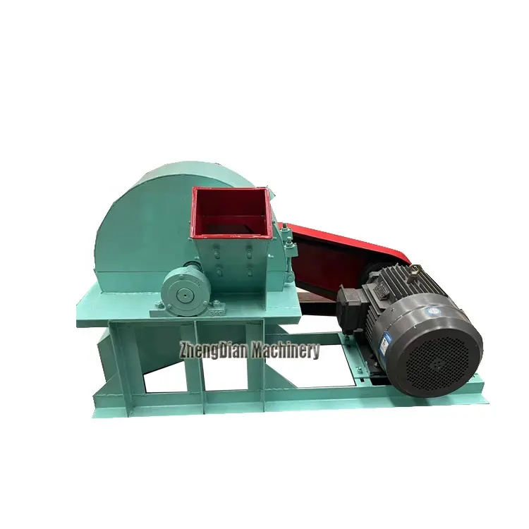 Woodworking machinery fine wood powder grinder/ Wood sawdust making chipper machine