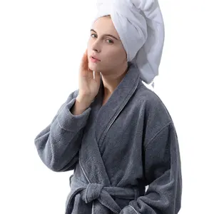 Высококачественный роскошный банный халат для женщин и мужчин, халат для спа-душа