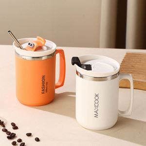 Mug à café en acier inoxydable 304 pour le personnel de bureau, tasse à eau portable de haute qualité, cadeau d'affaires avec logo personnalisé - Product Image 2