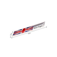 Autocollants d'extérieur pour moto en alliage d'aluminium, accessoires pour grandes voitures, bicyclette, royaume-uni, royaume-uni, états-unis, afrique, drapeau National
