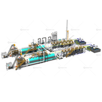 Beston Group 30 tonnes entièrement automatique pneu de rebut en plastique usine de pyrolyse pneu de rebut à la machine de pyrolyse de mazout