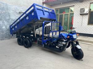 350CC 수랭식 엔진 2축 9륜 모터 삼륜차, 개방형 차체 카고 덤퍼 9륜 모터 삼륜차 - Product Image 4
