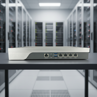 Serveur de réseau 4 ports LAN avec pare-feu, processeur Intel Celeron J4125, DDR4, routeur logiciel Gigabit pour applications réseau domestiques, bureautiques et professionnelles