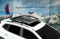 Porte-bagages de toit universel Xiaoteng en alliage d'aluminium de haute qualité, argent/noir, pour SUV et véhicules tout-terrain, capacité de charge 300 kg