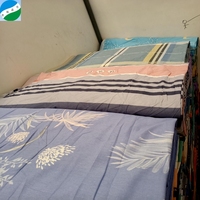 Draps de lit en coton de qualité B, surplus de draps, pièce de coupe, tissu en stock, prix de gros