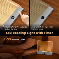 Lampe de cou portable LED moderne rechargeable par USB, flexible, avec étui, intensité réglable, température de couleur ajustable, lumière blanche pour