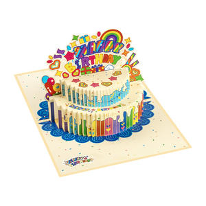 การ์ดอวยพรคริสต์มาสแบบกระดาษพิมพ์ลายแฟนซี 3 มิติ พร้อมเสียงเพลง เป็นมิตรกับสิ่งแวดล้อม ของขวัญการ์ดป๊อปอัพคริสต์มาสที่ดีที่สุด - Product Image 6