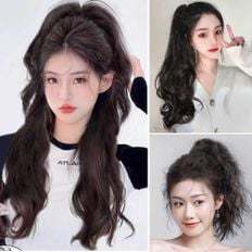 10 tipi di raccolta di capelli lunghi Wei Ponitail stili dritti indiani Yaki osso dritto lunghezze allungate da 8 a 36 pollici - Product Image 1