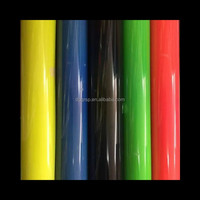Rollos de vinilo de transferencia de calor de material reflectante Htv negro para transferencia Premium de ropa