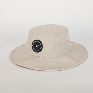 Wholesale <strong>Custom</strong> Logo High Quality Quick Dry Polyester Mens Sun Shade Safari Cap,Fisherman Wide Brim String <strong>Bucket</strong> <strong>Hat</strong> - Product Image 3
