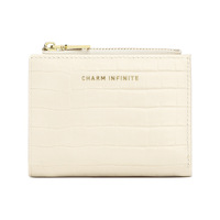 Portefeuille court pliable en cuir PU souple effet alligator 2026 pour femme, porte-cartes de crédit et porte-monnaie, sac tendance pour femme