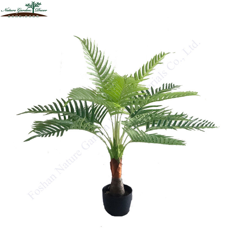 Supplier Artificial Plants Fashion Plastic Artificial Palm Plants For Decoration Artificial Small Tree