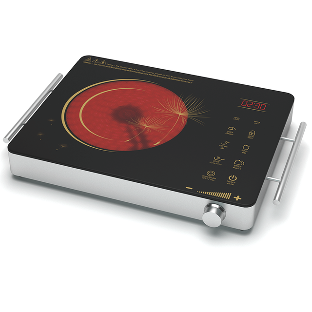 Knob Control Fashion Wholesale Price Electric Induction Infrared Cooker With Handles