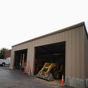 Сборный оцинкованный навес из легкой стали в минималистичном стиле для офисных зданий и школ - Product Image 6