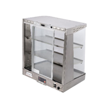 Présentoir Chauffant Commercial en Verre Chef Prosentials pour Plats Chauds, Pizzas, Pâtisseries et Pains – Vitrine Professionnelle pour Hôtels, Restaurants et Buffets
