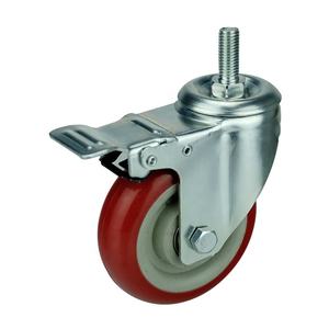 Bester Preis Lenkrad Katar Malaysia 100mm Einkaufs wagen Wagen Lenkräder Verkäufer - Product Image 3