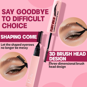 Gel coiffant pour <span class=keywords><strong>sourcils</strong></span> végétalien à double tête, au design unique de tête de brosse, enrichi en minéraux, effet sculptant et fixateur, crème de modelage pour <span class=keywords><strong>sourcils</strong></span> - Product Image 4