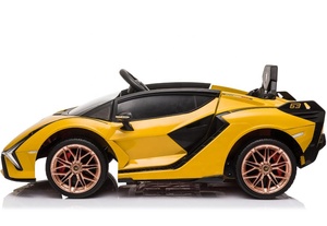 <span class=keywords><strong>Voiture</strong></span> électrique pour enfants <span class=keywords><strong>Lamborghini</strong></span> SIAN sous licence, jouet pour enfants de 10 ans - Product Image 3