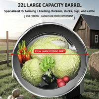 Nieuwe Top Verkoop Groente Snijder Kippen Varkens Kweekhuis Groente Crusher Multifunctionele Elektrische RVS Meloen Snijder
