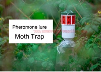 Piège à phéromones pour mites nocturnes et insectes ravageurs Trapall White Garden, en plastique, pour extérieur, toutes saisons