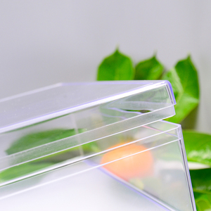 25cm lớn vuông Acrylic Pastry hiển thị trường hợp Countertop Cookie bao bì hộp cho Tiramisu thực phẩm công nghiệp sử dụng <span class=keywords><strong>container</strong></span> - Product Image 4