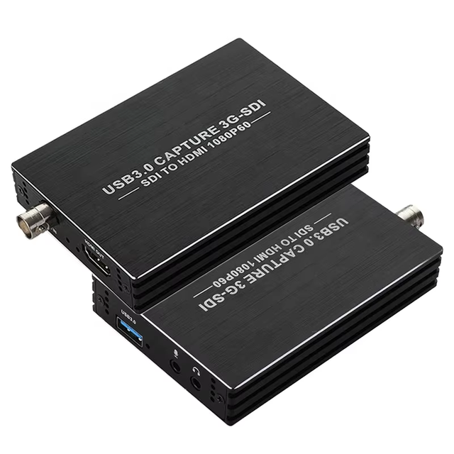 Justlink Video Game Capture Card SDI to HDMI USB 3.0 Video Capture Grabber 1080P 60FPS SDI HDMI Video Capture Card for Laptop