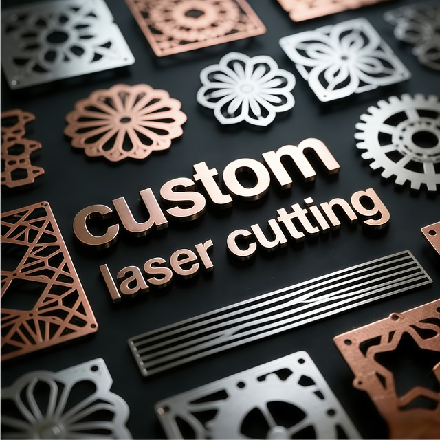 Factory Custom Sheet Metal Fabrication Aluminum Laser Cutting Parts Stainless Steel Sheet Metal Custom Laser Cutting Service