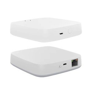 Passerelle Hub Tuya sans fil/filaire Zigbee 3.0, contrôle à distance des appareils via l'application Smart Life, format mini, compatible Alexa Google Home G533 - Product Image 1