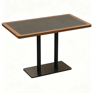 Set da Pranzo Moderno e Durevole in Rattan Stile Foresta per Ristoranti e Ambienti di Ristorazione Ricreativa - Product Image 6