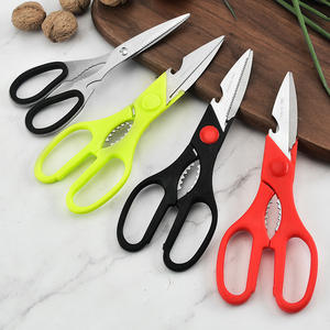 Fish Card Stainless Steel Multi-functional <b>Kitchen</b> <b>Scissors</b> Plastic Handle Super Braided Line Design for Multi-Purpose Cutting - Product Image 2