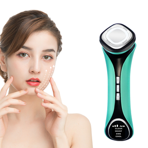 Appareil de beauté pour le visage, anti-âge, anti-rides, resserrement des pores, massage, rajeunissement de la peau, ionique, chaud et froid - Product Image 5